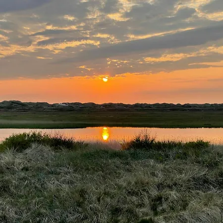 View Of Nyminde Stream And Dunes Nymindegab