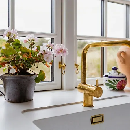View Of Nyminde Stream And Dunes Nymindegab