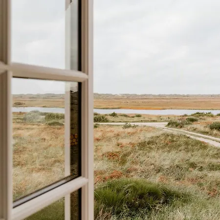 View Of Nyminde Stream And Dunes Nymindegab