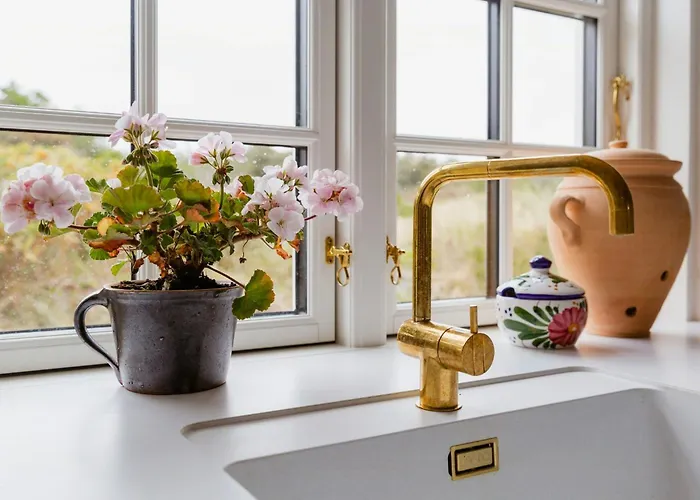 View Of Nyminde Stream And Dunes Nymindegab